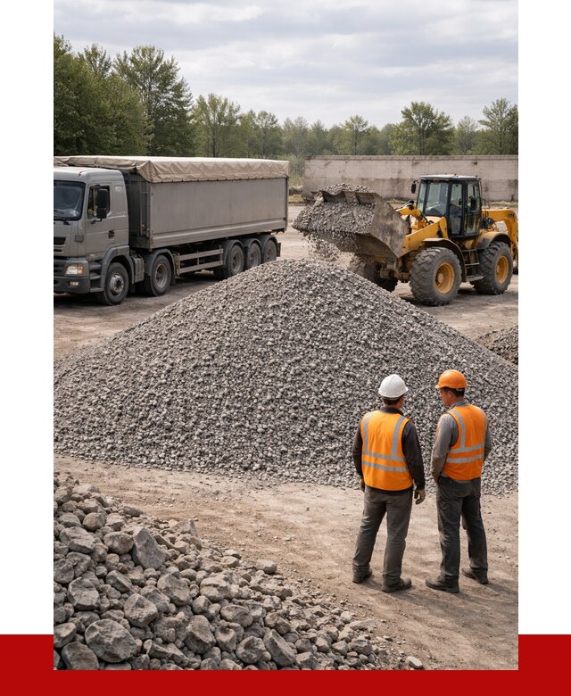 Гранитный щебень фракция 5-20 в Кольчугине от 4272 руб | ПРОНЕРУДКль