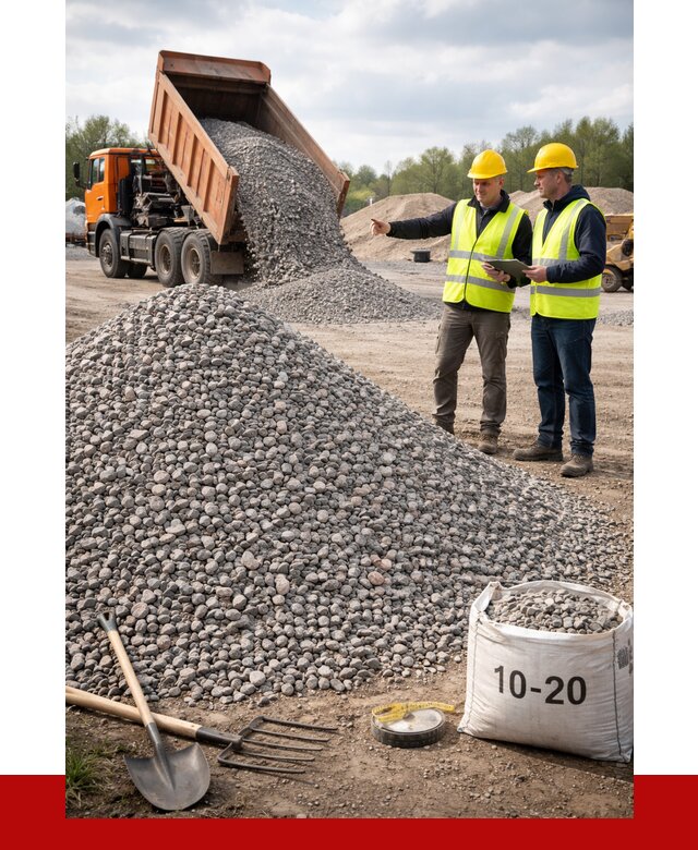 Гранитный щебень фракция 10-20 в Кольчугине от 4272 руб.|ПРОНЕРУДКль