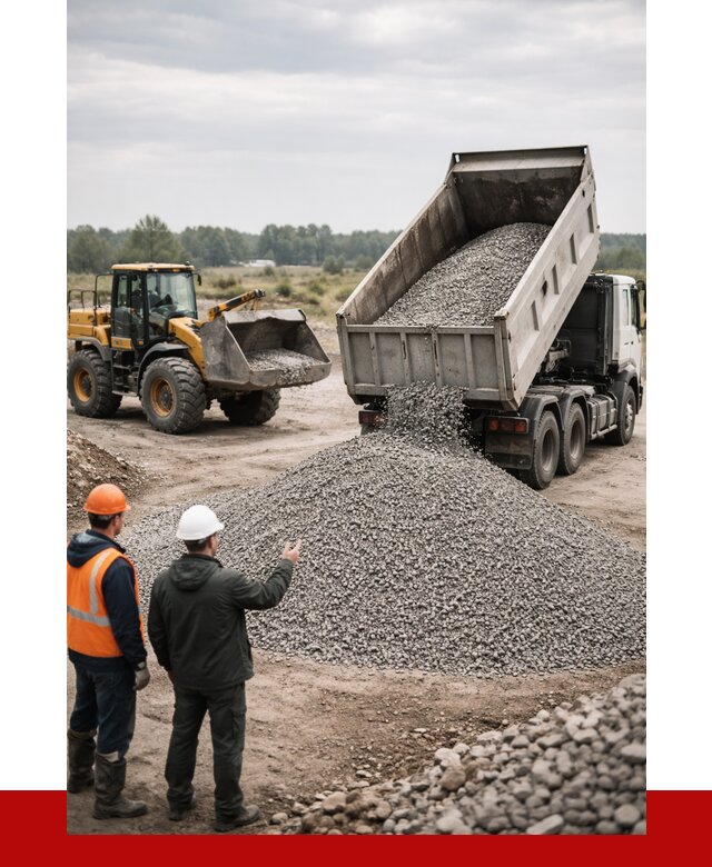 гравийный щебень фракция 3-10 в Кольчугине от 3255 р. ПРОНЕРУДКль