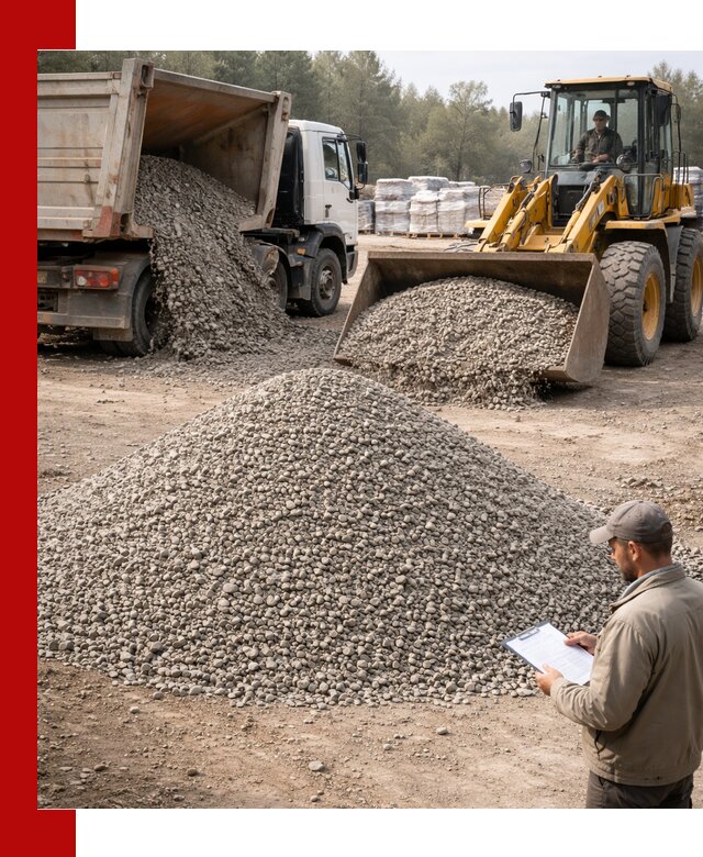 Гравийный щебень фракция 5–10 с доставкой в Кольчугине
