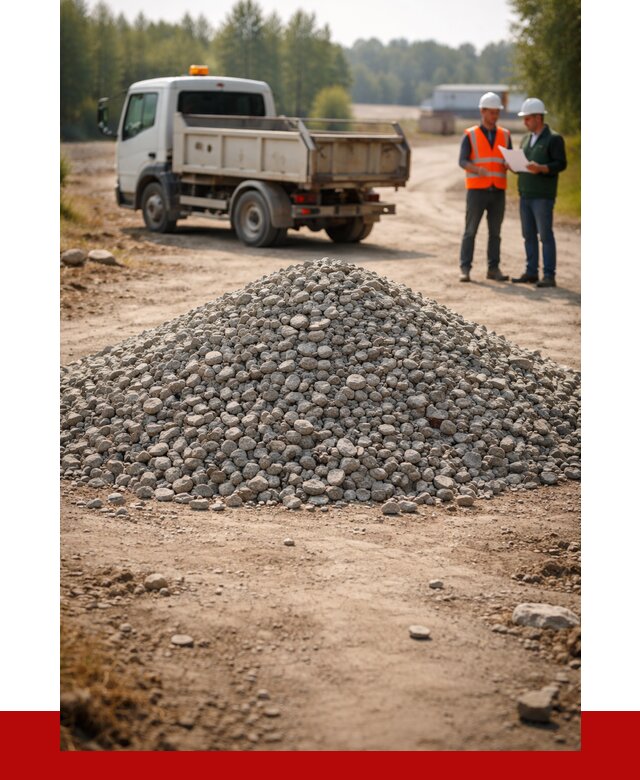 Гравийный щебень фракция 20-40 в Кольчугине от 1221 р. | ПРОНЕРУДКль