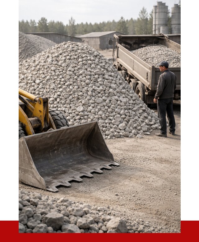 Известняковый щебень фракция 40-70 в Кольчугине от 4272 р. | ПРОНЕРУДКль