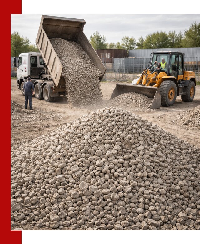 Доломитовый щебень фракции 20–41 с доставкой в Кольчугине