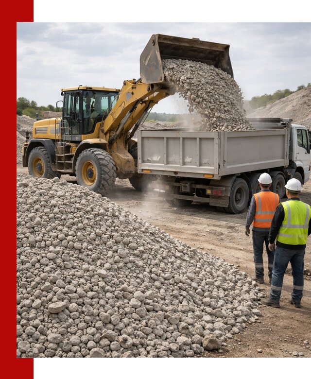 Доломитовый щебень фракция 40–71 доставка и продажа в Кольчугине