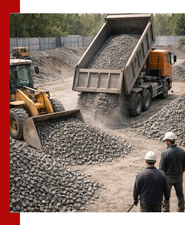 Шлаковый щебень фракция 20-40 доставка и продажа в Кольчугине