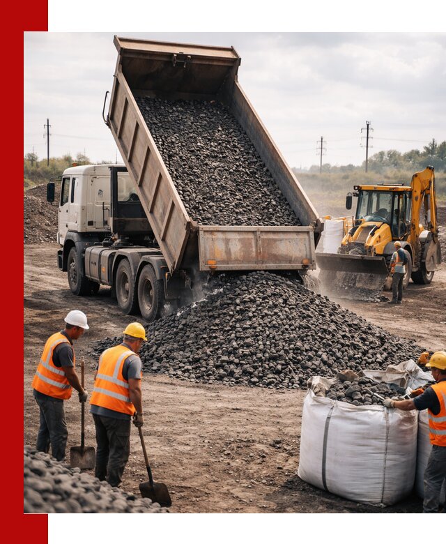 Шлаковый щебень фракция 40-70 с доставкой в Кольчугине