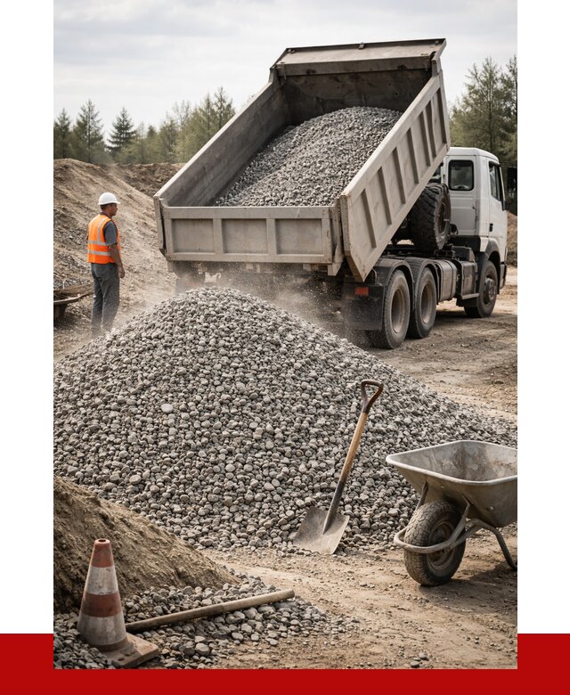 Купить вторичный щебень в Кольчугине от 1526 р. - ПРОНЕРУДКль