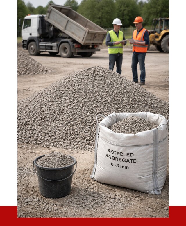 Вторичный щебень фракция 0-5 в Кольчугине от 1627 р. ПРОНЕРУДКль