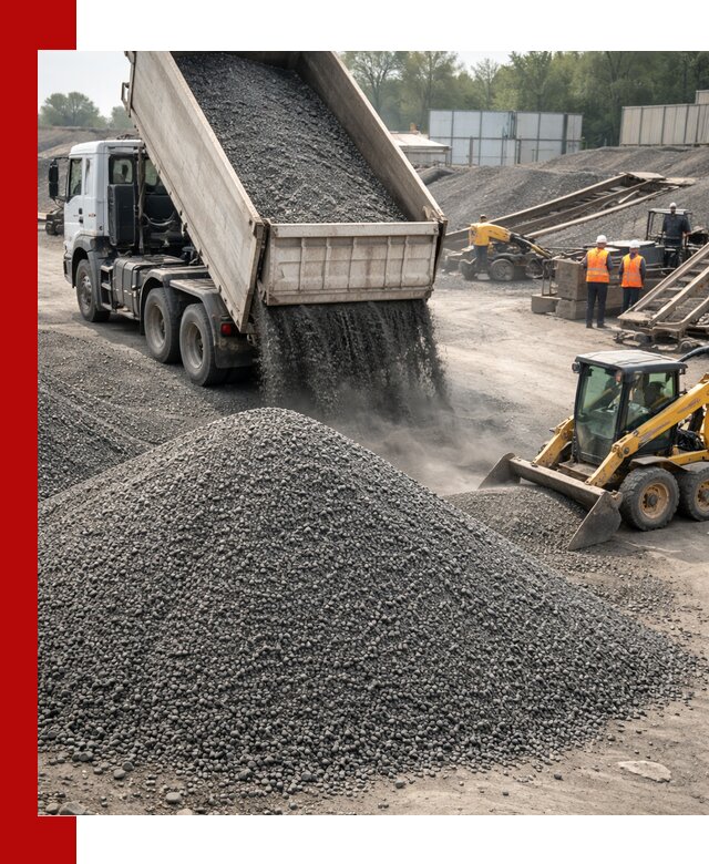 Вторичный щебень фракция 0–5 с доставкой в Кольчугине