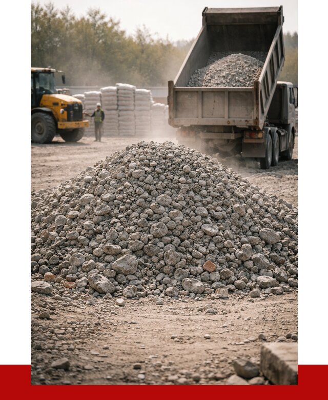 Вторичный щебень фракция 70-150 в Кольчугине от 1424 р. | ПРОНЕРУДКль