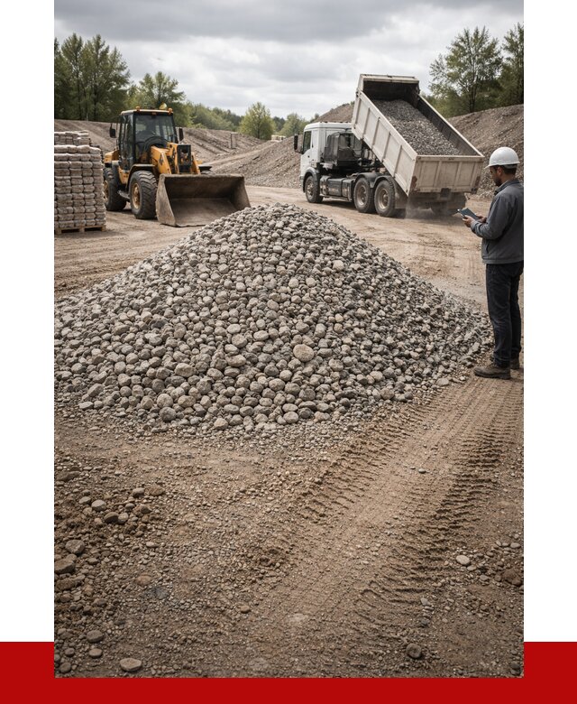 Купить бетонный щебень в Кольчугине, от 3255 р. ПРОНЕРУДКль