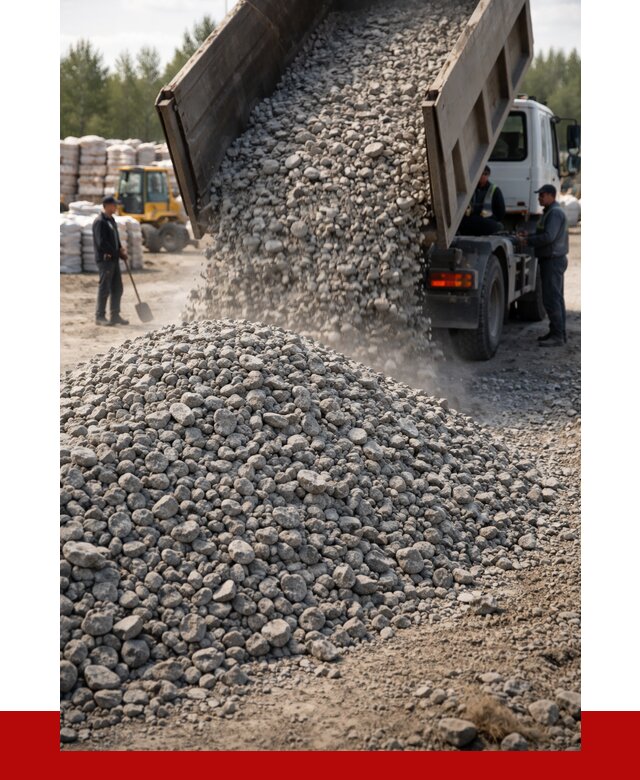 Бетонный щебень фракция 40-70 в Кольчугине от 1831 р. ПРОНЕРУДКль