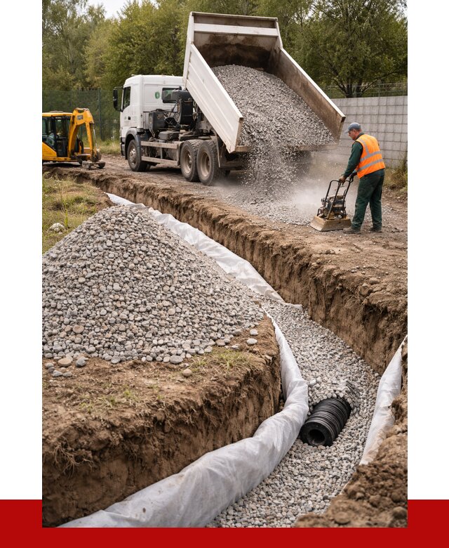 Щебень для дренажа в Кольчугине от 1882 р., ПРОНЕРУДКль доставка