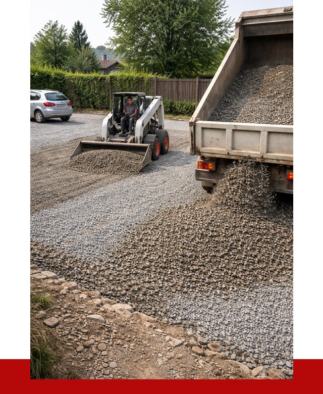 Щебень для парковки в Кольчугине с доставкой от 1221 р.| ПРОНЕРУДКль