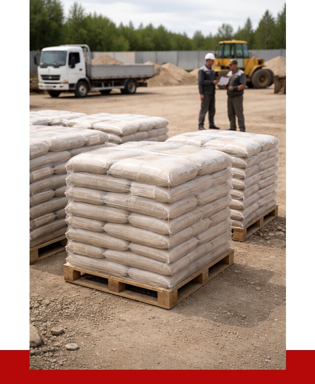Карьерный песок в мешках в Кольчугине от 1221 р. - ПРОНЕРУДКль