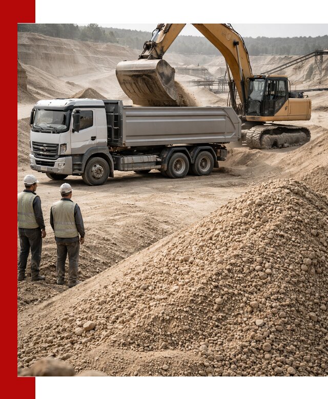 Карьерный крупнозернистый песок с доставкой в Кольчугине