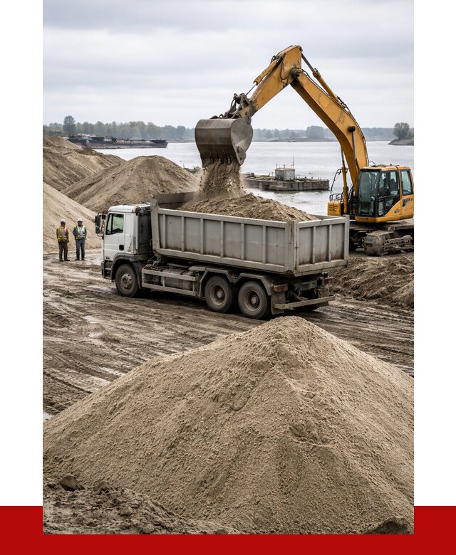 Купить речной песок навалом в Кольчугине от 1831 р., ПРОНЕРУДКль