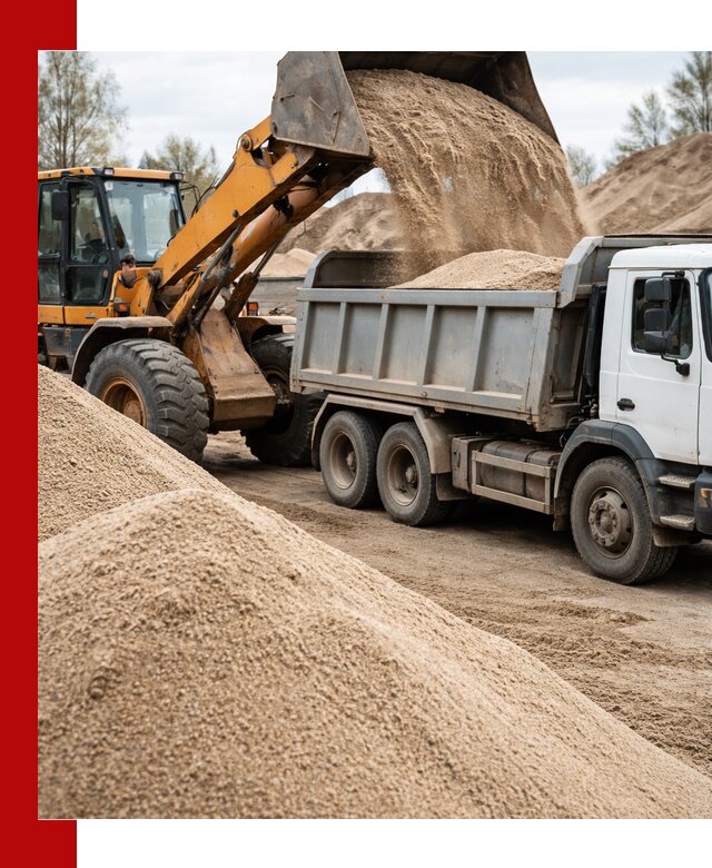 Доставка сеяного песка в Кольчугине оптом и в розницу