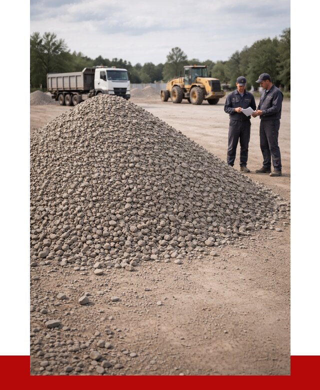 Купить гравий фракция 40-70 в Кольчугине от 1221 р. | ПРОНЕРУДКль