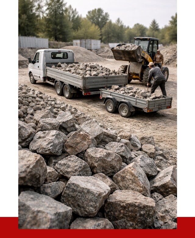 Купить бутовый камень гранитный в Кольчугине от 2848 р. | ПРОНЕРУДКль