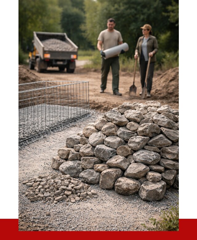 Камень для габионов фракция 100-200 в Кольчугине от 4882 р. | ПРОНЕРУДКль