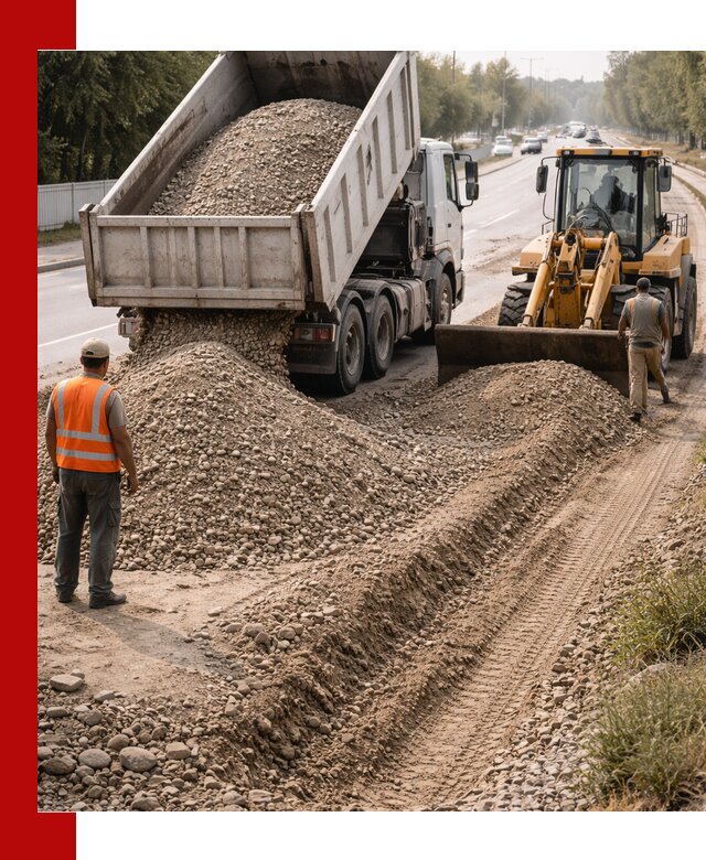 Опгс для устройства дорог и подсыпки в Кольчугине