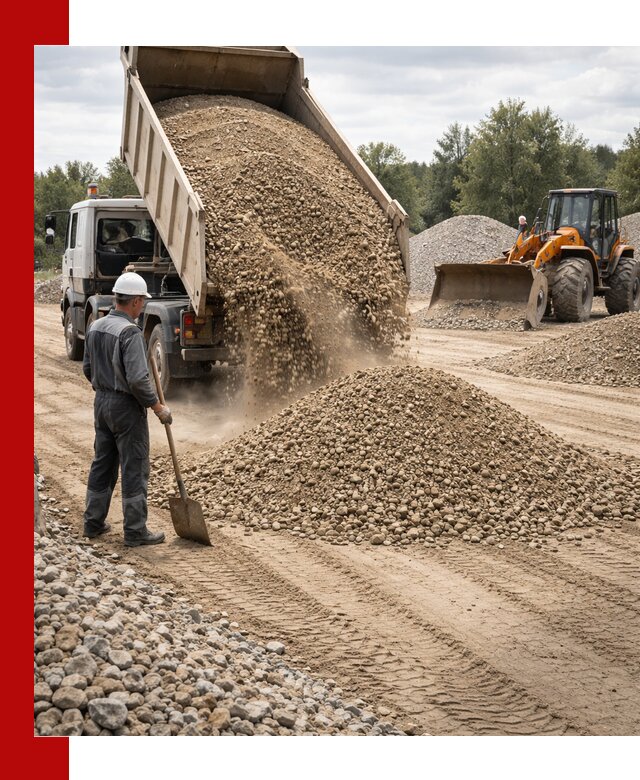Доставка щпс С3 в Кольчугине самосвалами и бортовыми грузовиками