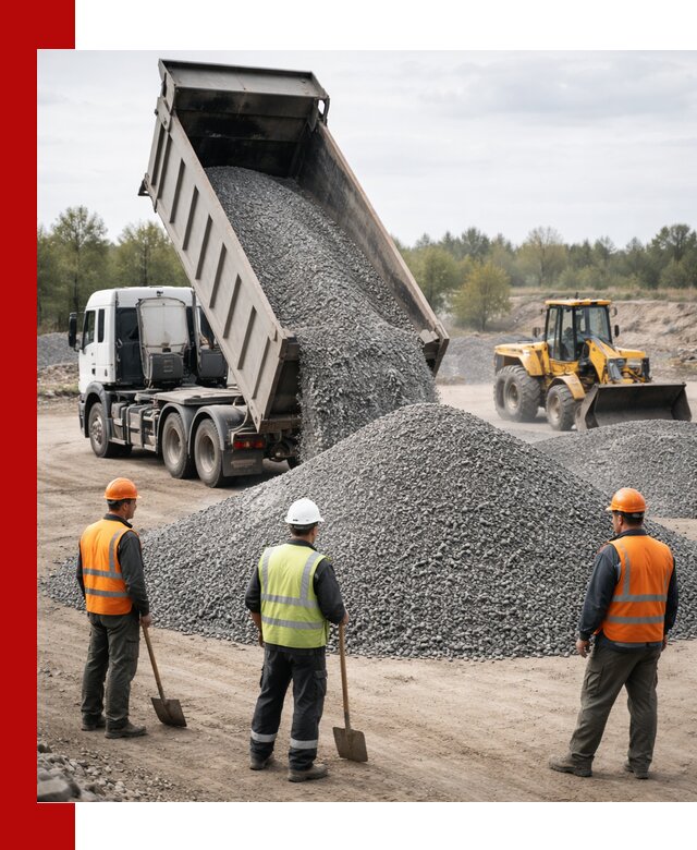 Доставка и продажа гранитной крошки в Кольчугине