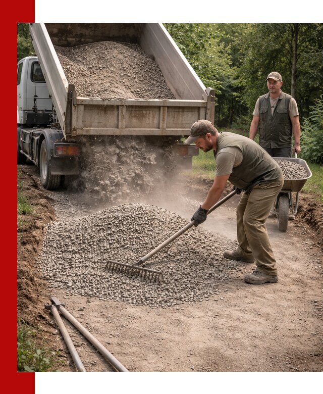 Каменная крошка для дорожек с доставкой в Кольчугине