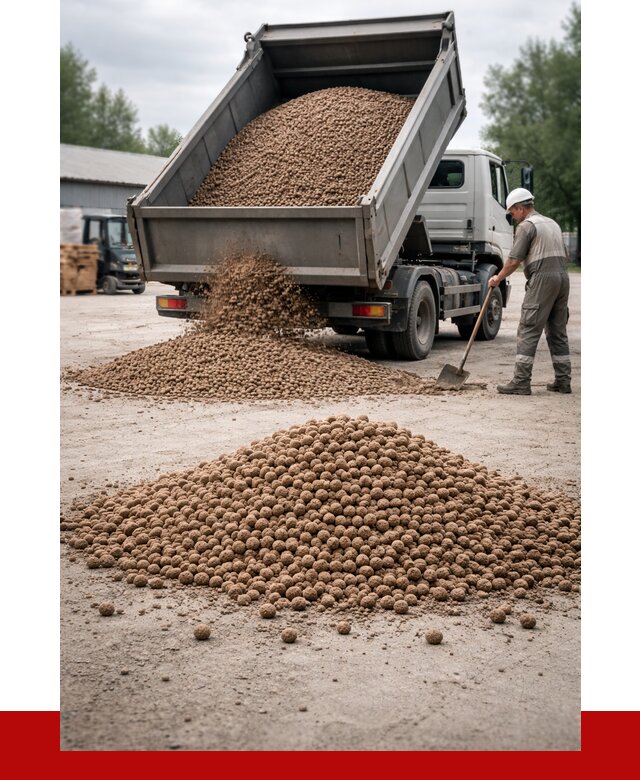Керамзит с доставкой в Кольчугине от 4272 р. за м3 | ПРОНЕРУДКль