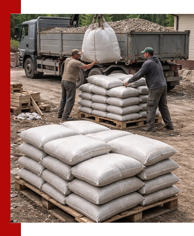 Керамзит в мешках с доставкой в Кольчугине от компании-поставщика