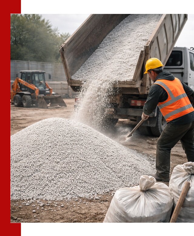 Доставка перлита вспученного в Кольчугине оптом и в розницу