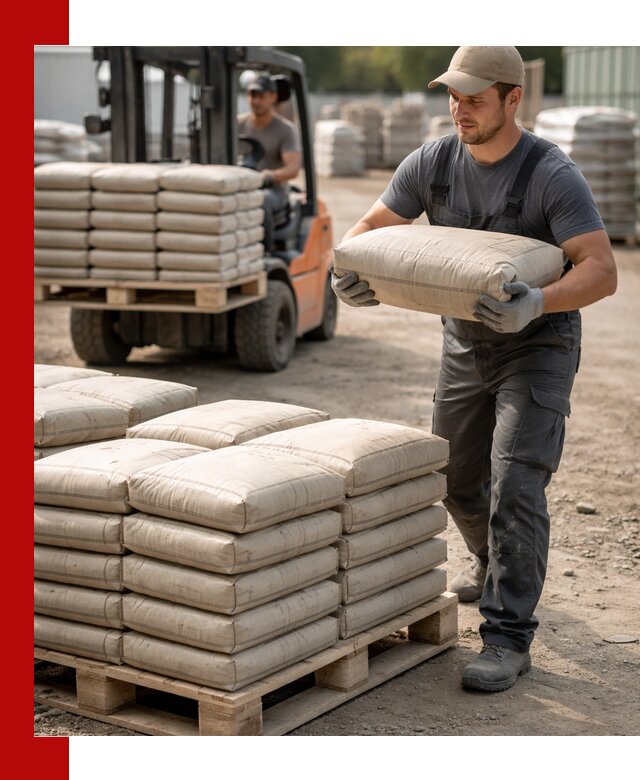 Доставка цемента в мешках оптом и в розницу в Кольчугине