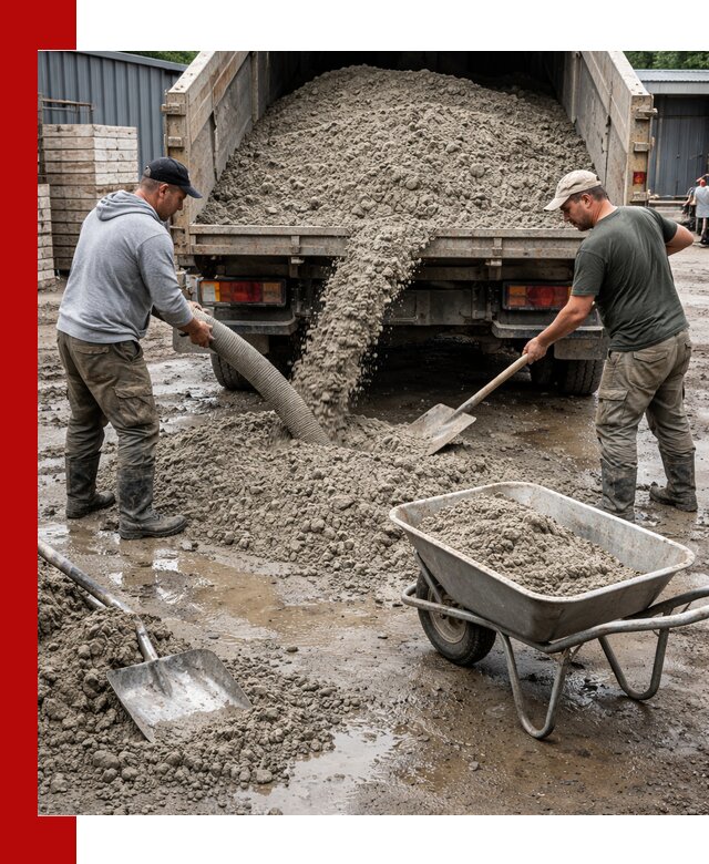 Цементно-песчаная смесь М150 доставка в Кольчугине