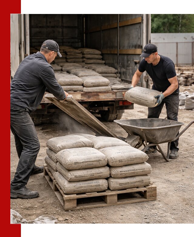 Пескобетон М300 с доставкой в Кольчугине по выгодной цене