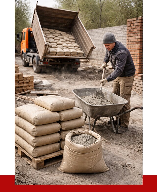 Купить сухую смесь для кладки в Кольчугине от 1221 р. | ПРОНЕРУДКль