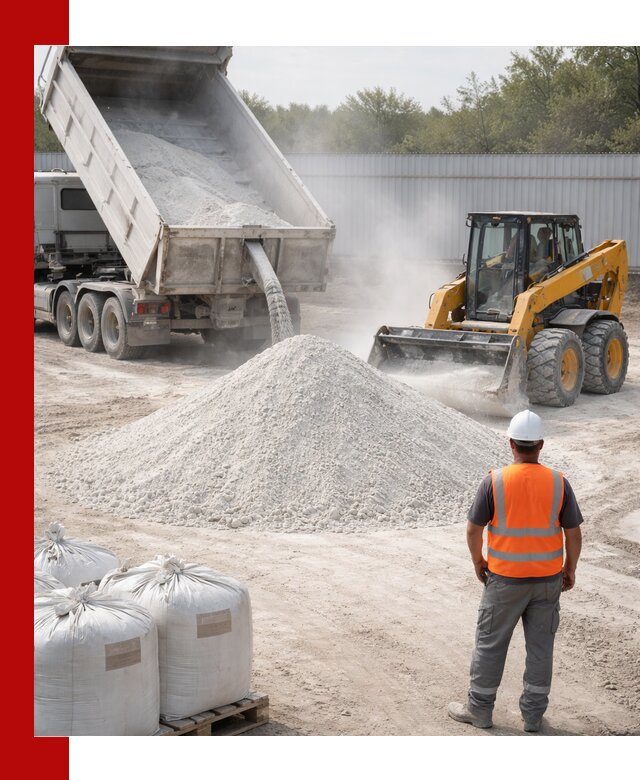 Доставка и продажа известняковой муки в Кольчугине