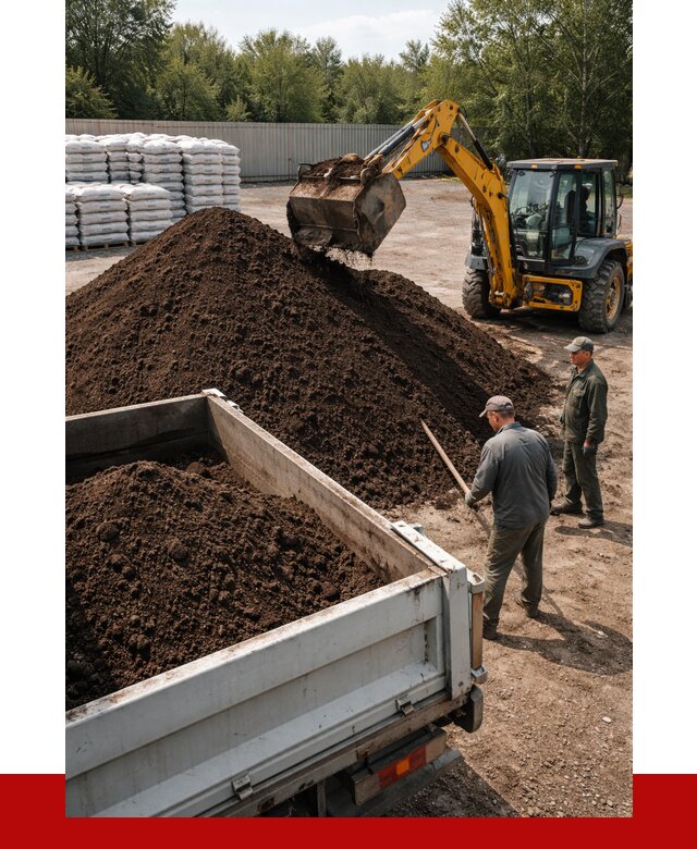 Растительный грунт с доставкой в Кольчугине от 3255 р. | ПРОНЕРУДКль