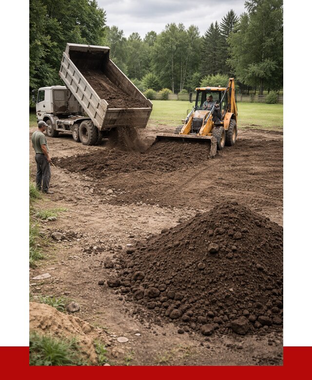 Грунт для выравнивания участка в Кольчугине от 1221 р. | ПРОНЕРУДКль