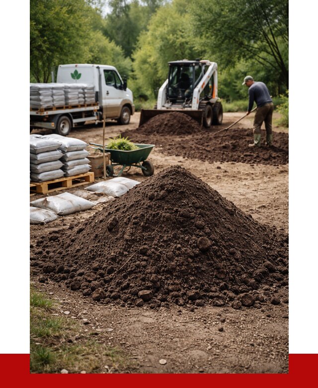 Грунт для озеленения с доставкой в Кольчугине от 1831 р. | ПРОНЕРУДКль