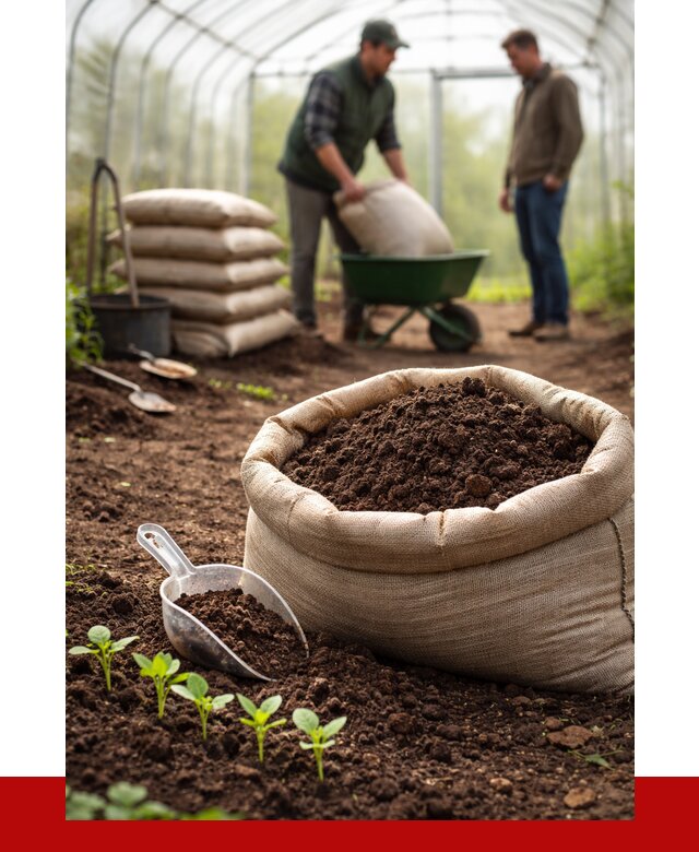 Грунт для теплицы в Кольчугине с доставкой от 1526 р. | ПРОНЕРУДКль