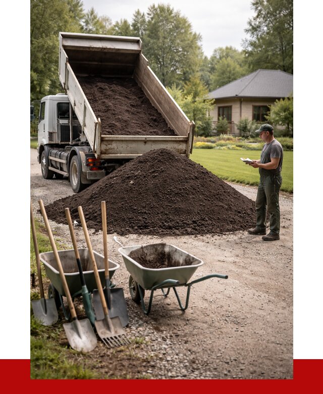 Купить чернозем с доставкой в Кольчугине от 1831 р. | ПРОНЕРУДКль