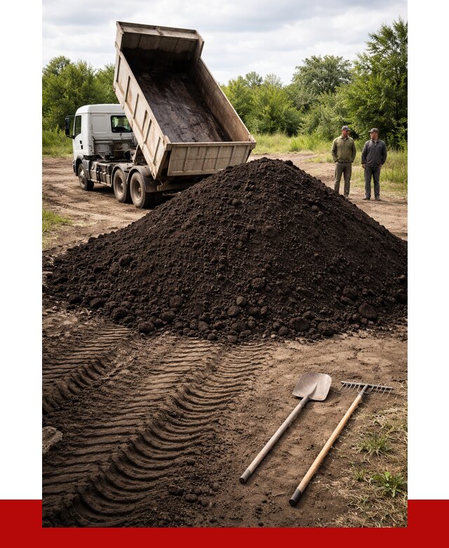 Купить чернозем навалом в Кольчугине от 1221 р. за куб | ПРОНЕРУДКль