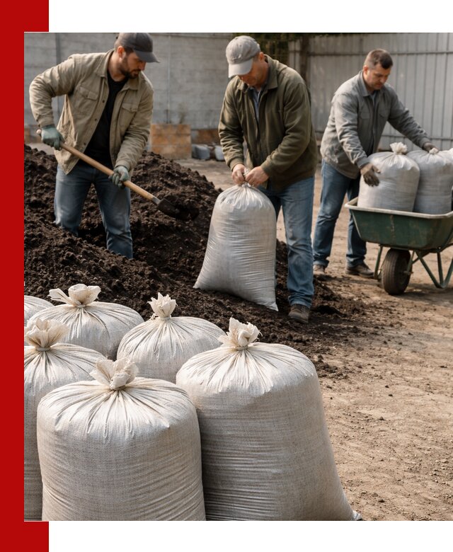 Купить чернозем в мешках с доставкой в Кольчугине