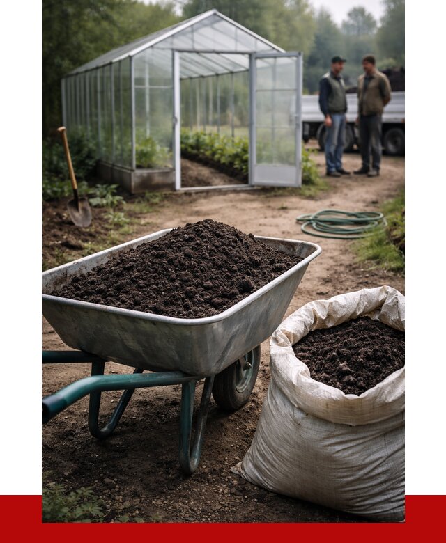 Чернозем для теплицы в Кольчугине с доставкой от 1526 р. | ПРОНЕРУДКль