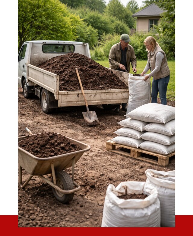 Перегной в мешках с доставкой в Кольчугине от 2238 р. | ПРОНЕРУДКль
