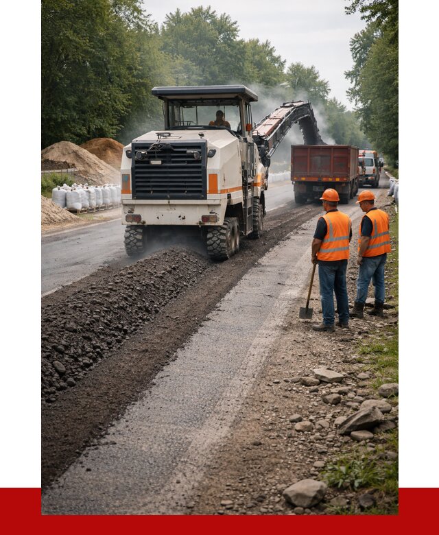 Фрезерованный асфальт в Кольчугине от 2238 р./куб. | ПРОНЕРУДКль