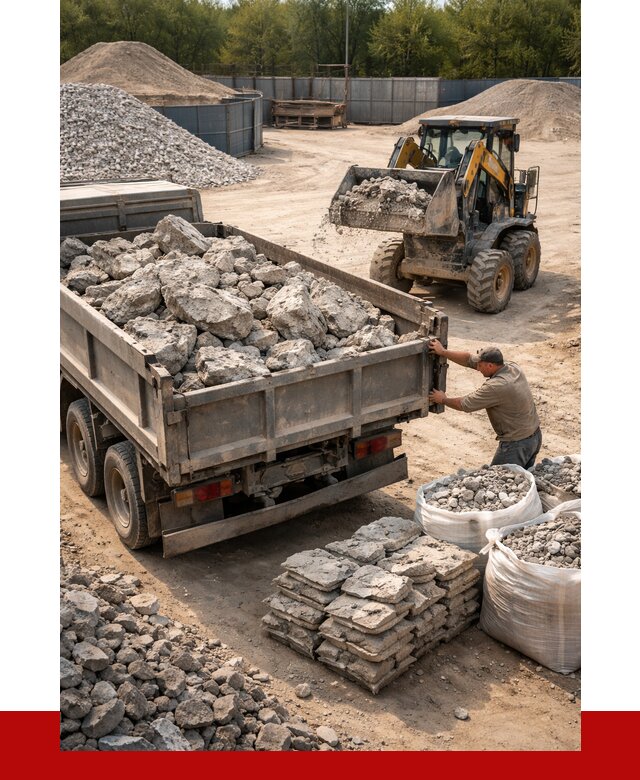 Купить бой бетона с доставкой в Кольчугине от 4882 р. | ПРОНЕРУДКль