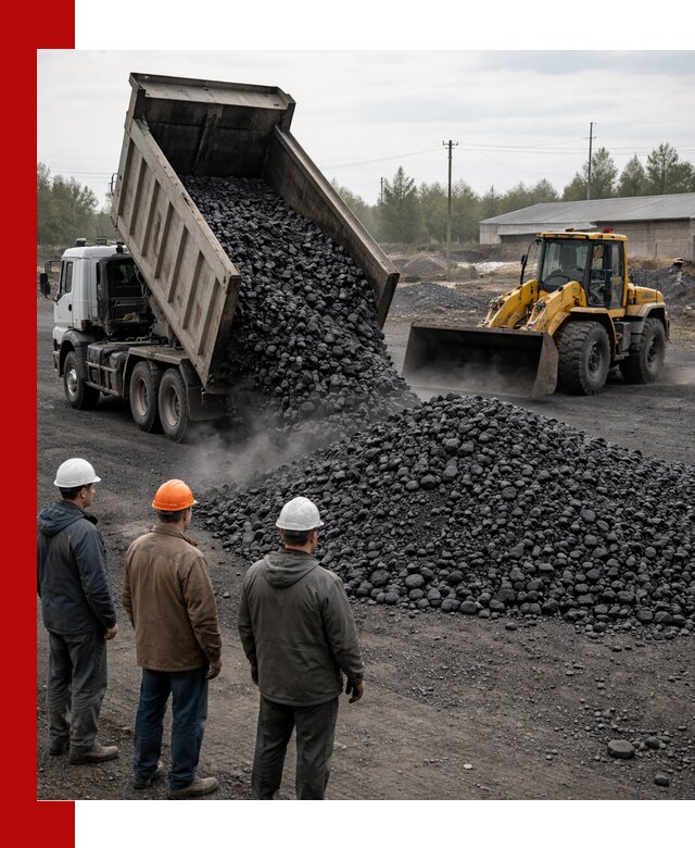 Доставка угля антрацита в Кольчугине с самосвалами и погрузкой