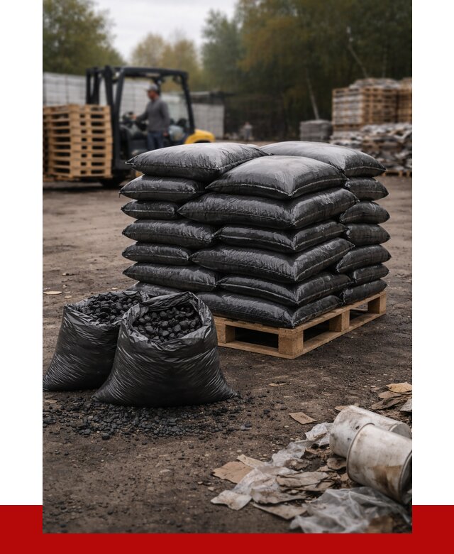 Купить уголь в мешках с доставкой в Кольчугине от 7628 р. | ПРОНЕРУДКль
